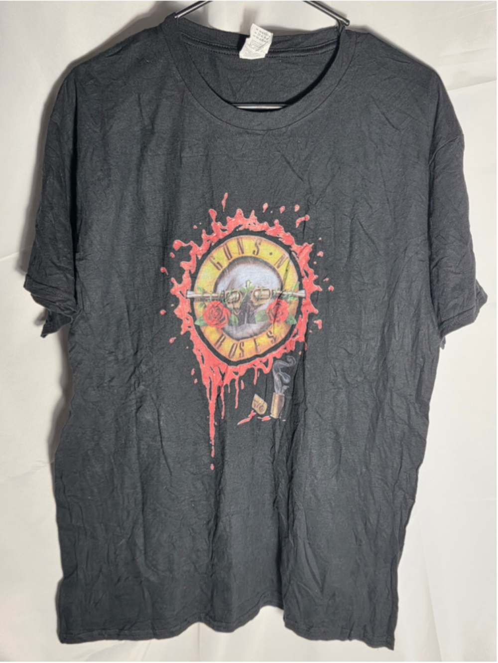 Men's Gildan Guns N' Roses Not In This Lifetime Tour T-Shirt Black XL rock
